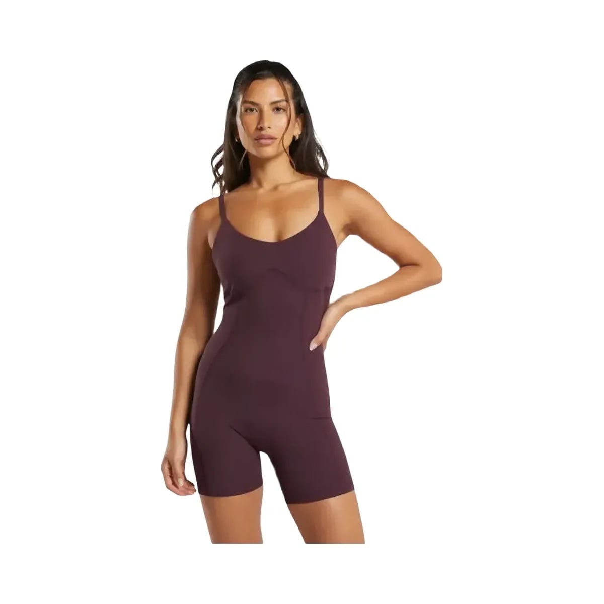 Gymshark Strappy All In One Bodysuit Depth Purple