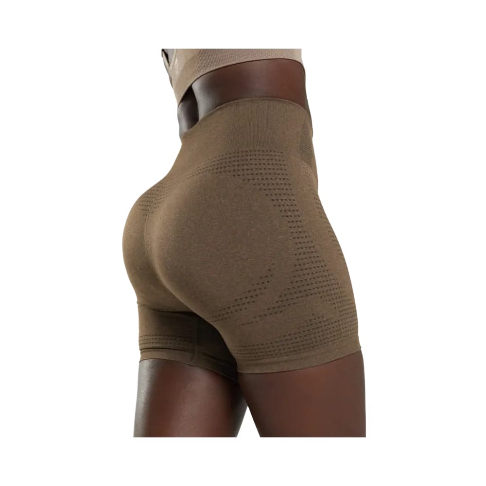 Gymshark Vital Shorts Coral Espresso Marl