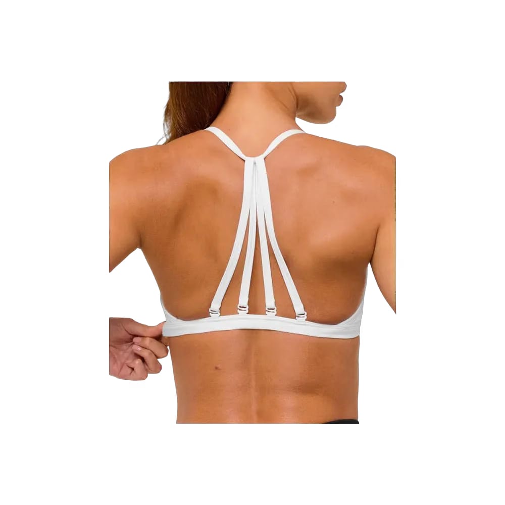 Gymshark Minimal Sports Bra- Light Support White