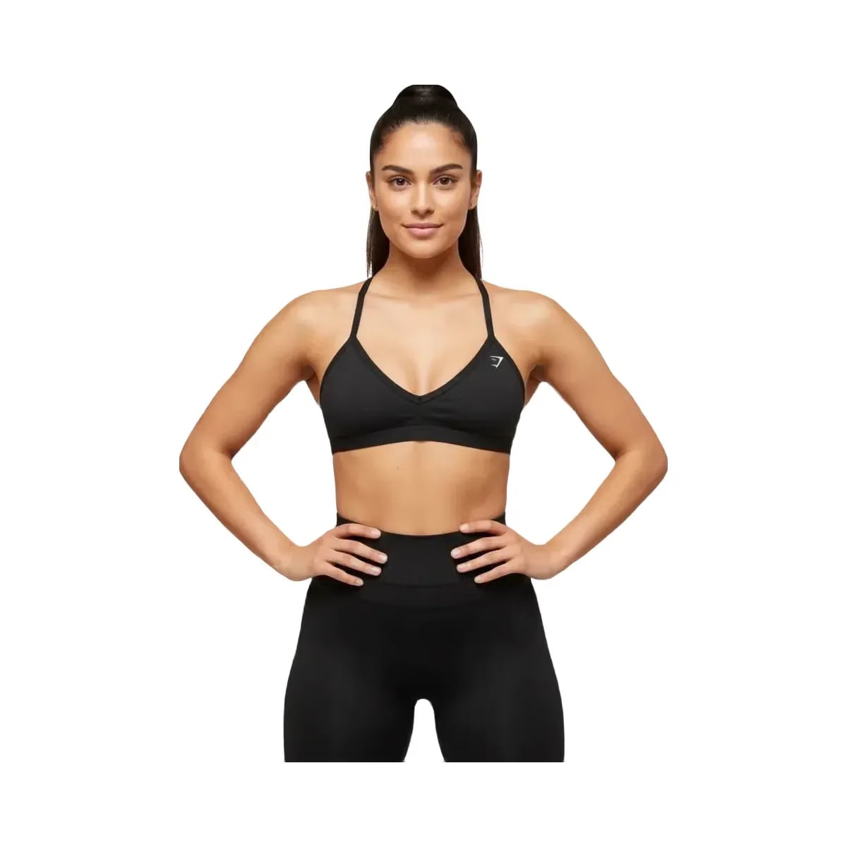Gymshark Minimal Sports Bra- Light Support Black