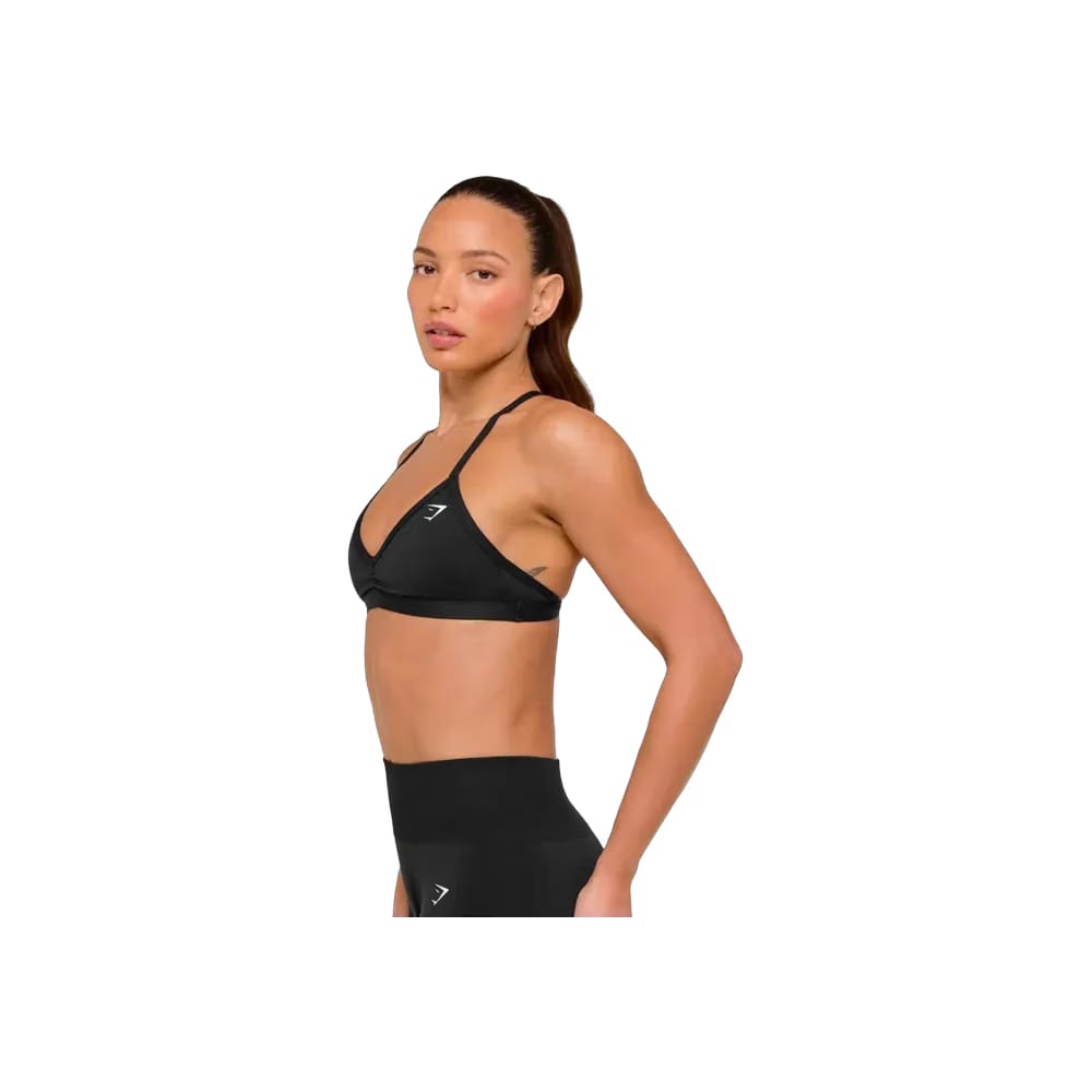 Gymshark Minimal Sports Bra- Light Support Black