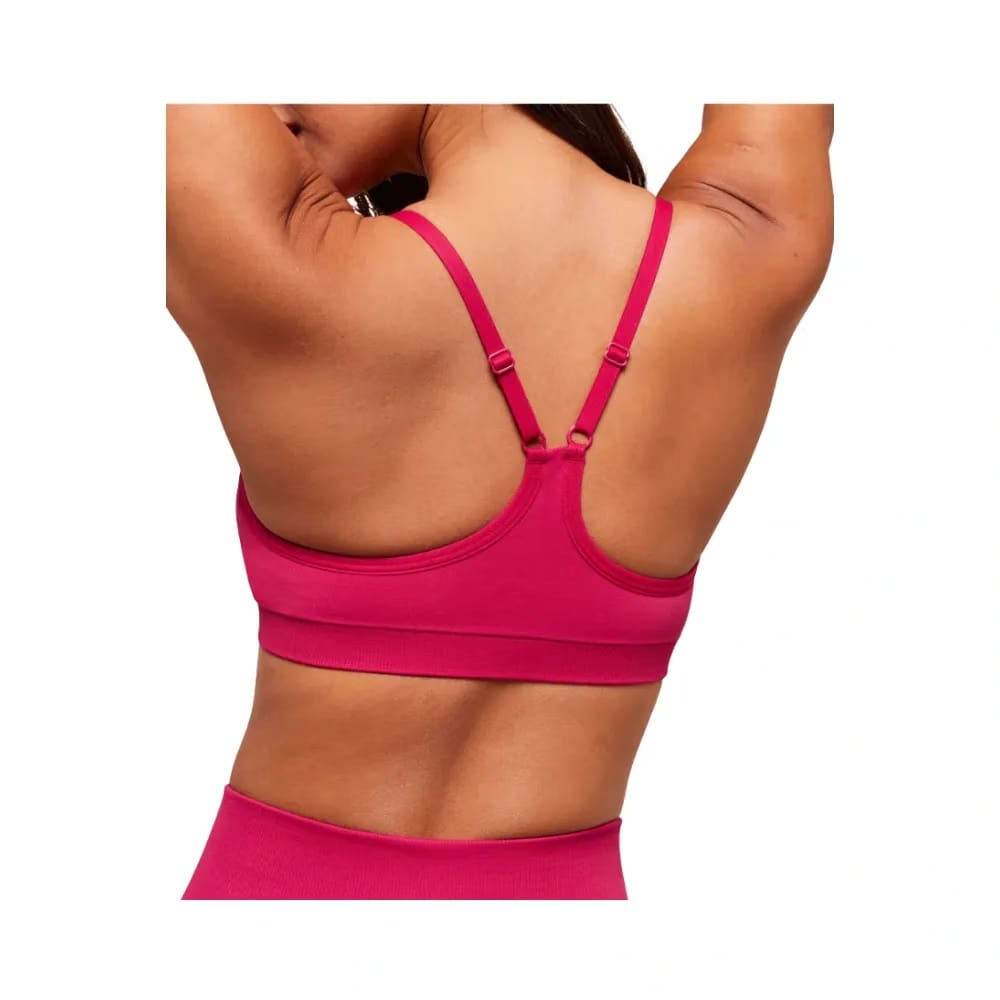 Gymshark Everyday Seamless Racerback Sports Bra - Light Support Build Pink
