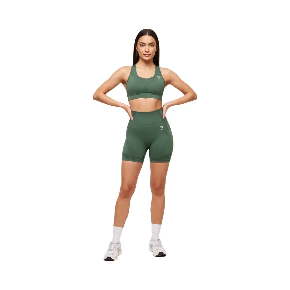 Gymshark Vital Shorts Dark Green Marl