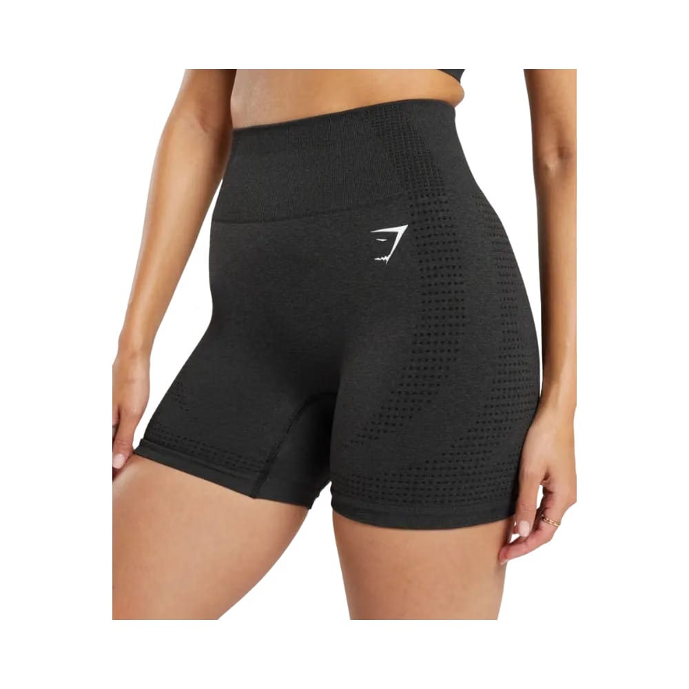 Gymshark Vital Shorts compression fit Black Marl