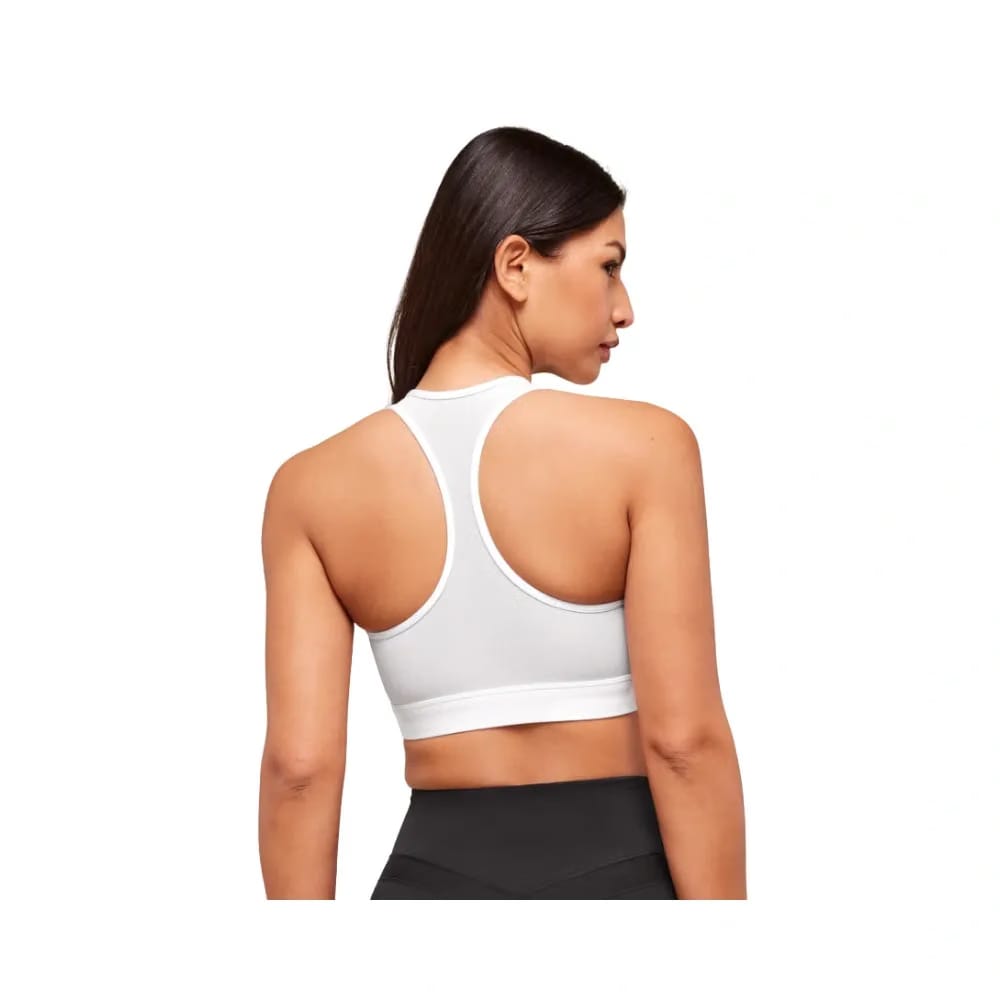 Gymshark Square Neck Sports Bra - Medium Support White