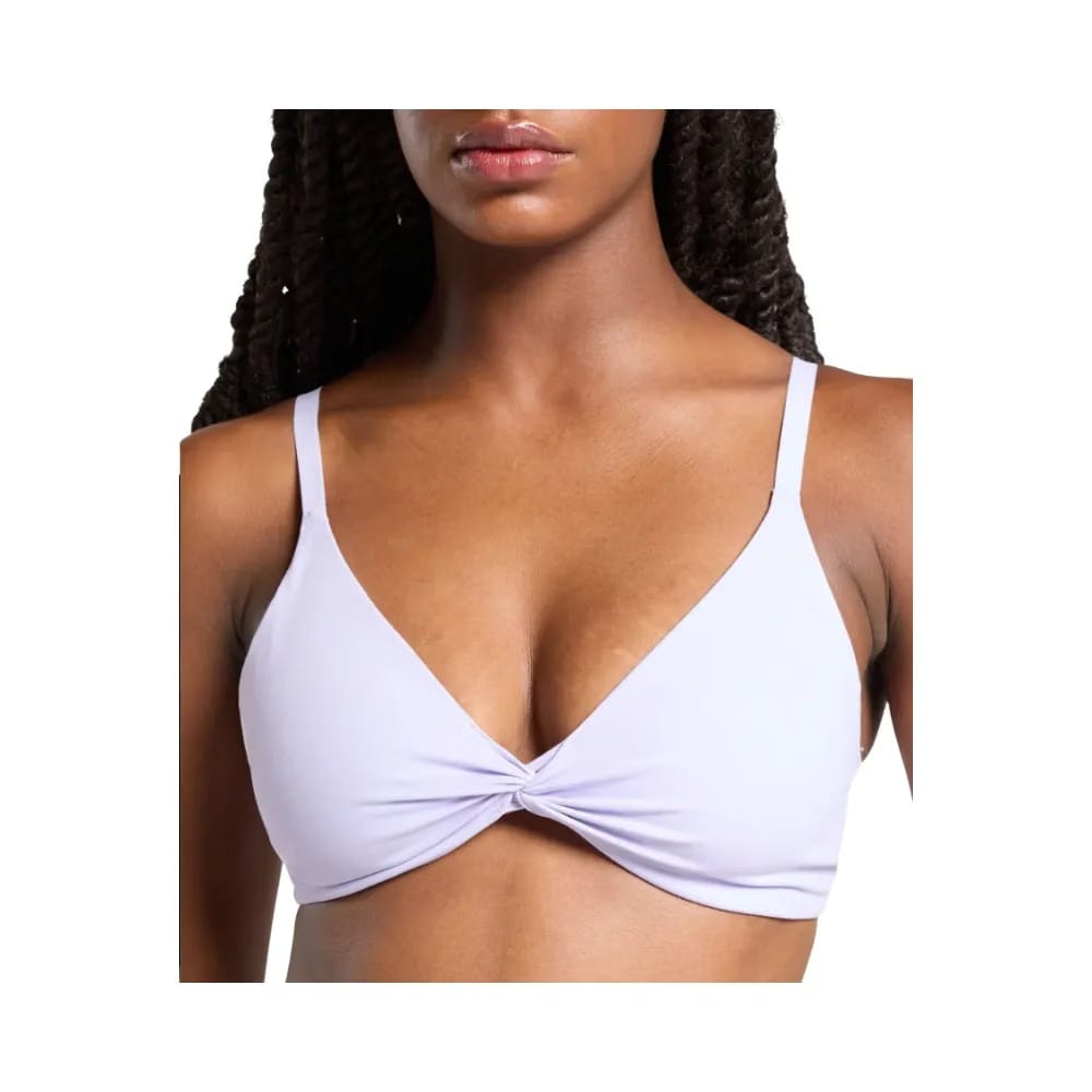 Gymshark Twist Front Bralette - Light Support Fresh Lilac