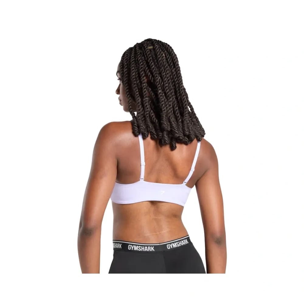 Gymshark Twist Front Bralette - Light Support Fresh Lilac