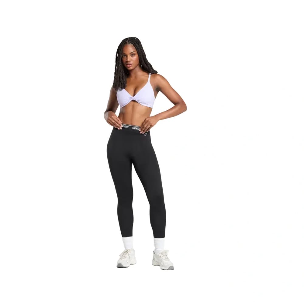 Gymshark Twist Front Bralette - Light Support Fresh Lilac