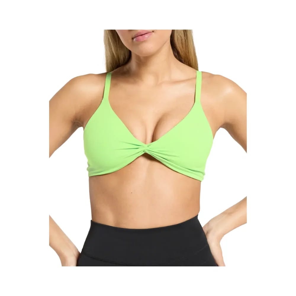 Gymshark Twist Front Bralette - Light Support Energy Gelato Green