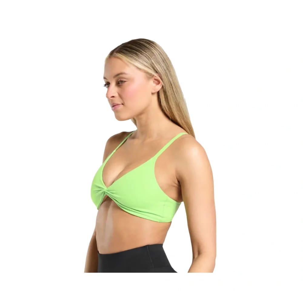 Gymshark Twist Front Bralette - Light Support Energy Gelato Green