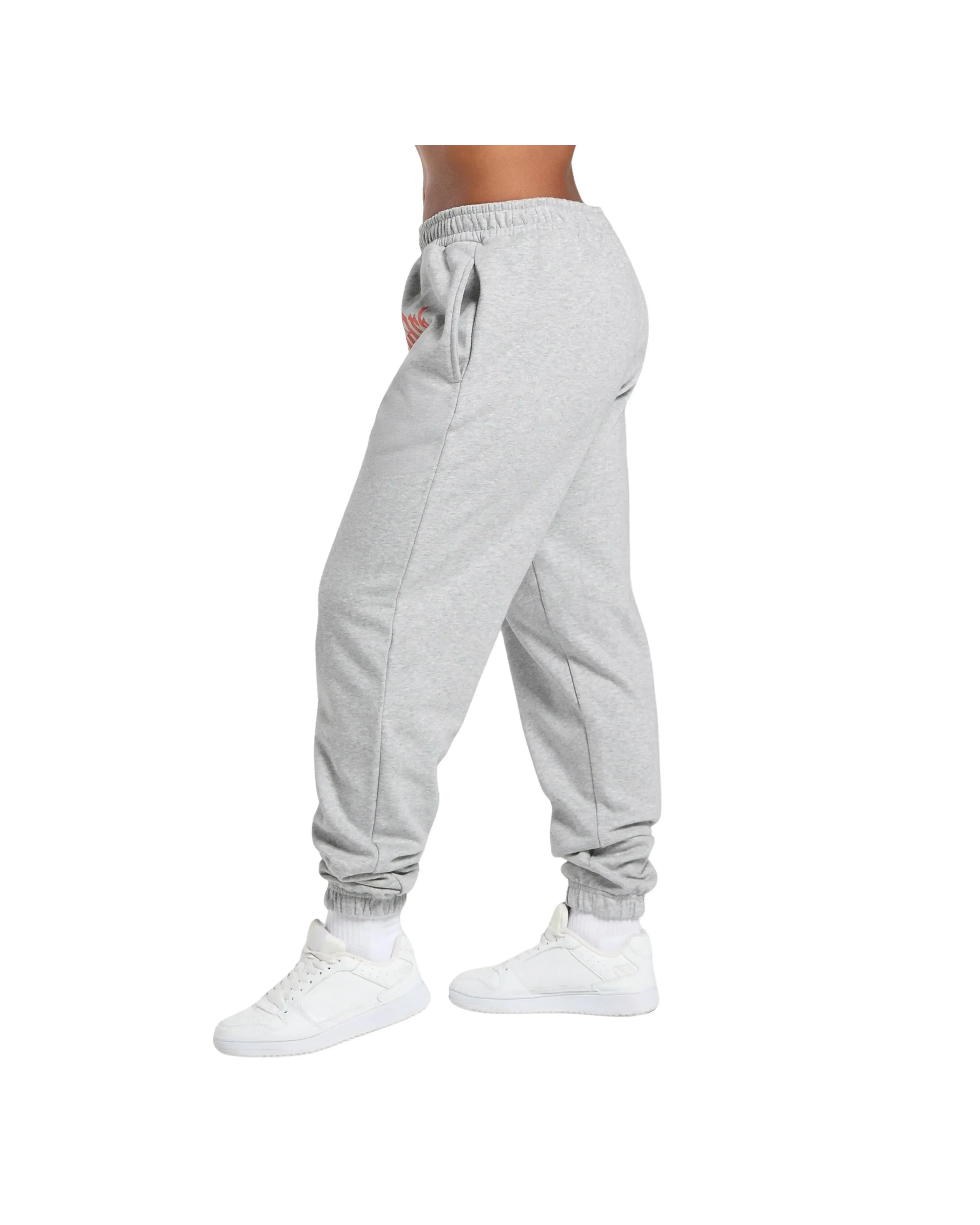 Gymshark Strength Department Graphic Joggers Light Grey Core Marl