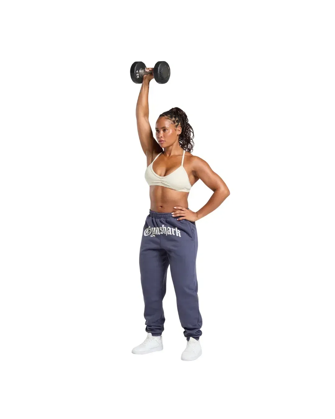 Gymshark Strength Department Graphic Joggers Weighted Purple
