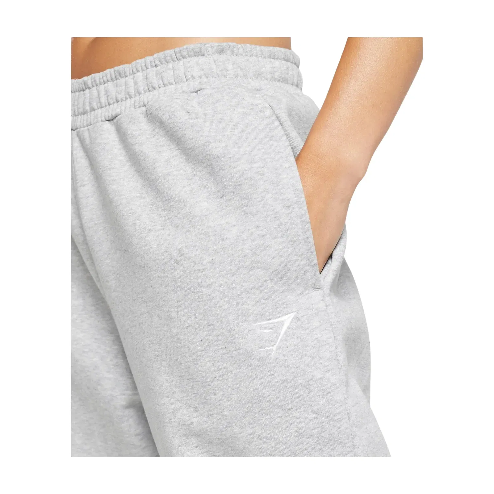 Gymshark Training Fleece Joggers Regular fit Light Grey Core Marl