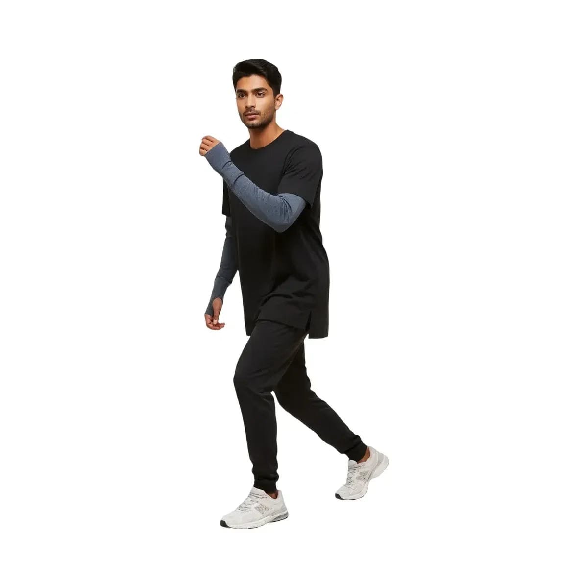 Gymshark Covered Joggers Black