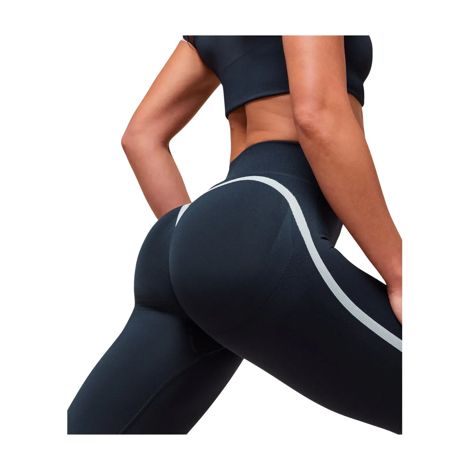 Gymshark Lift Varsity Seamless Leggings Heavy Blue