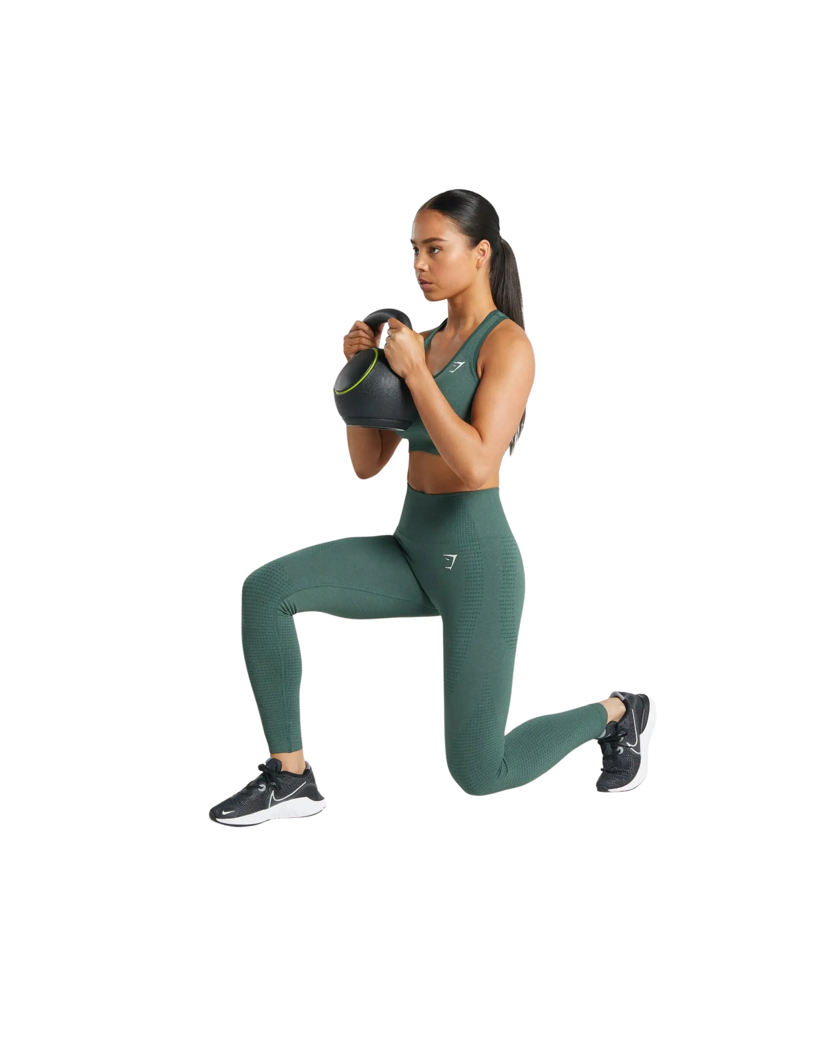 Gymshark Vital Leggings Dark Green Marl
