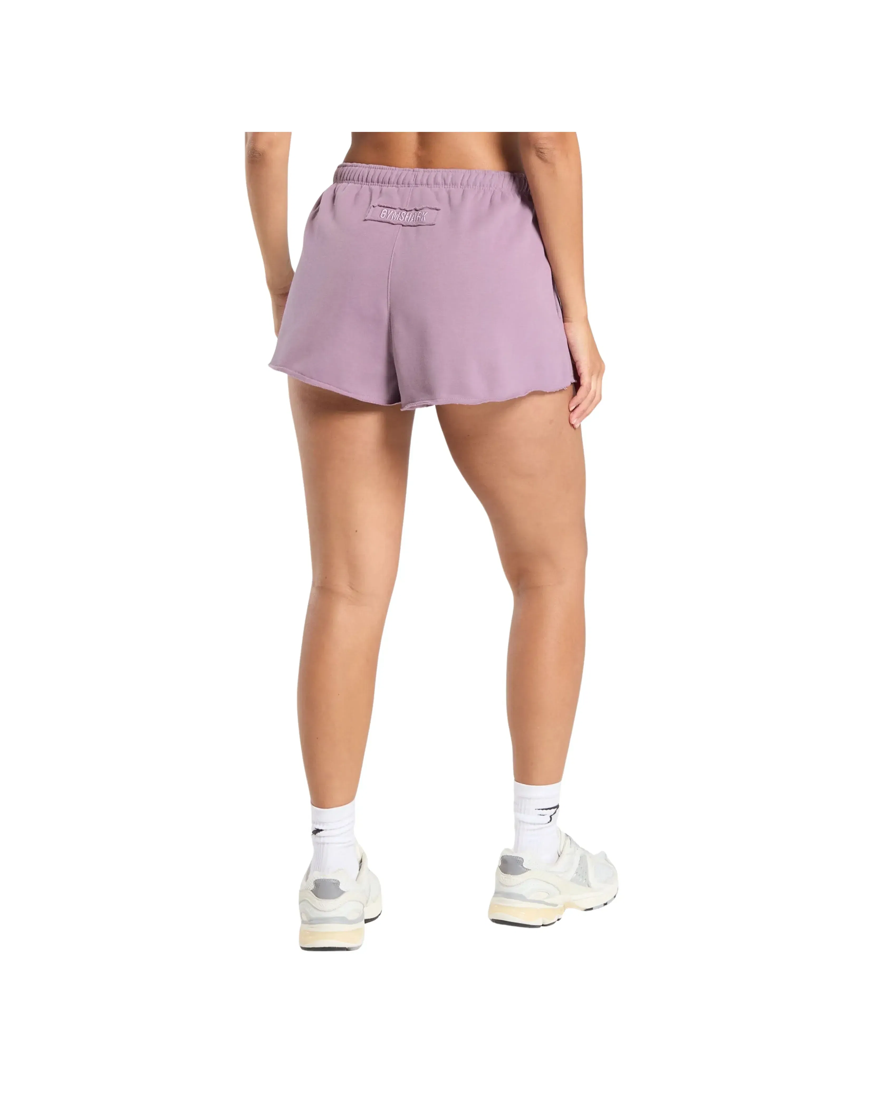 Gymshark Fleece Shorts oversized fit Soft Purple
