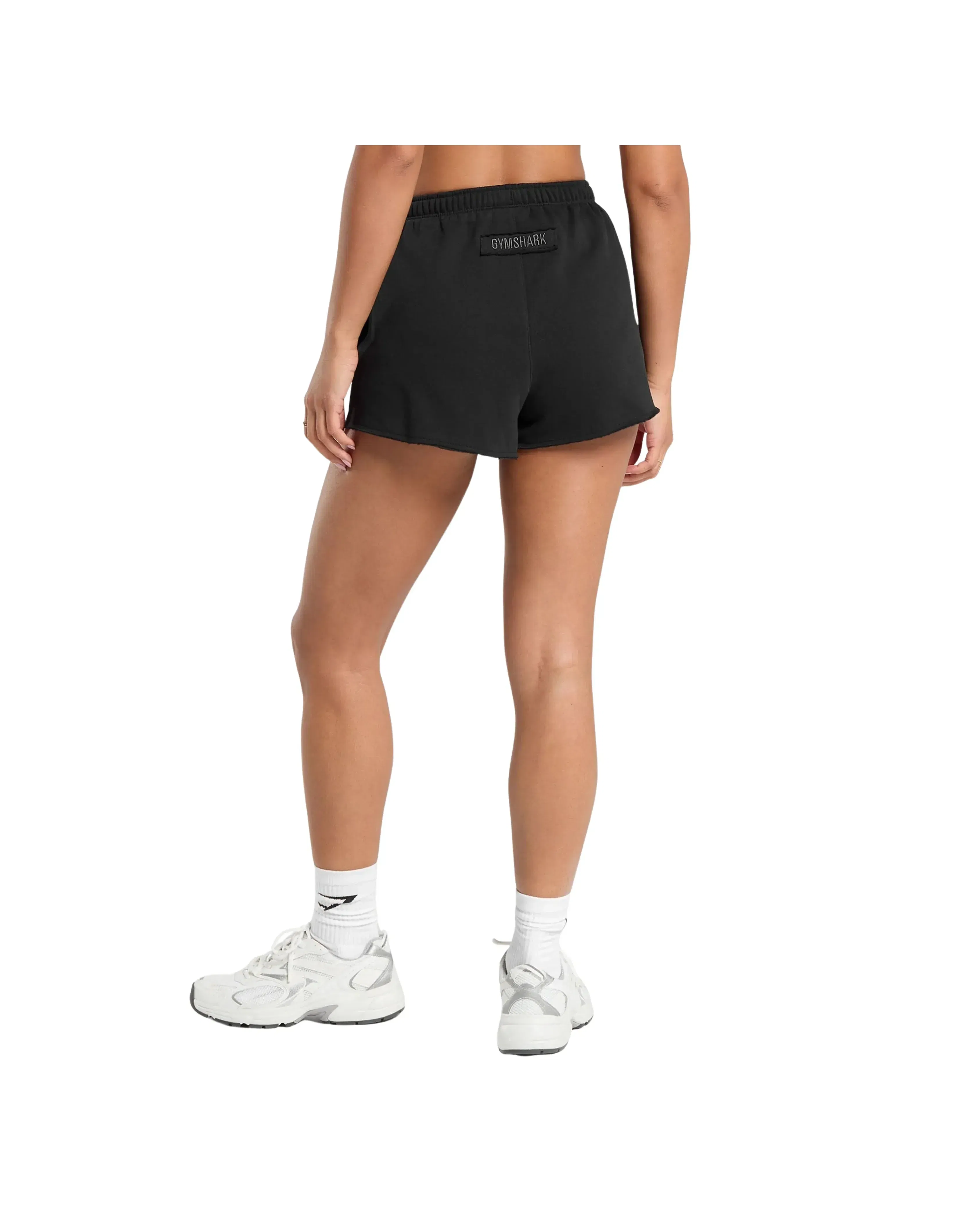 Gymshark Fleece Shorts oversized fit Black