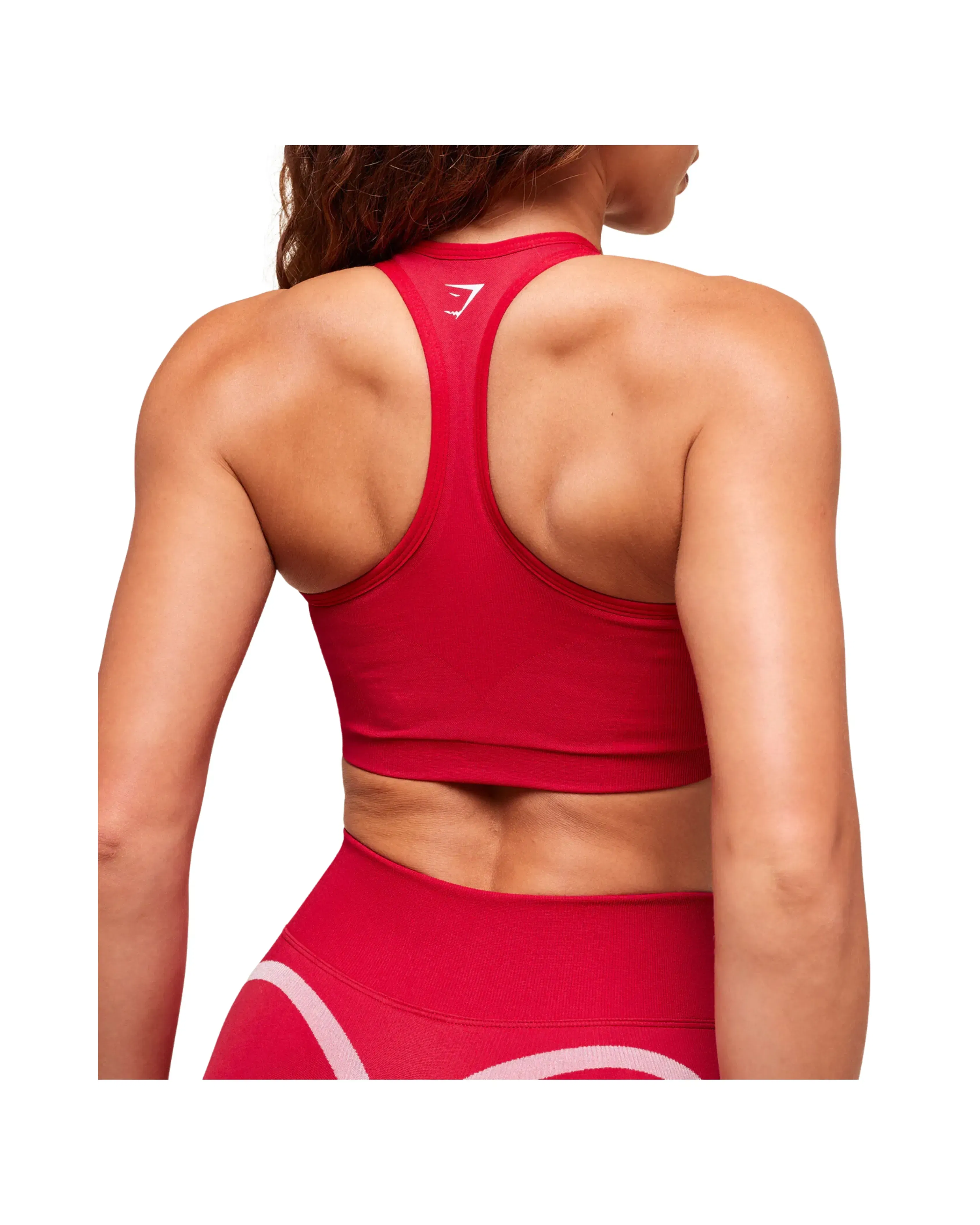Gyshark Lift Varsity Seamless Tank Carmine Red