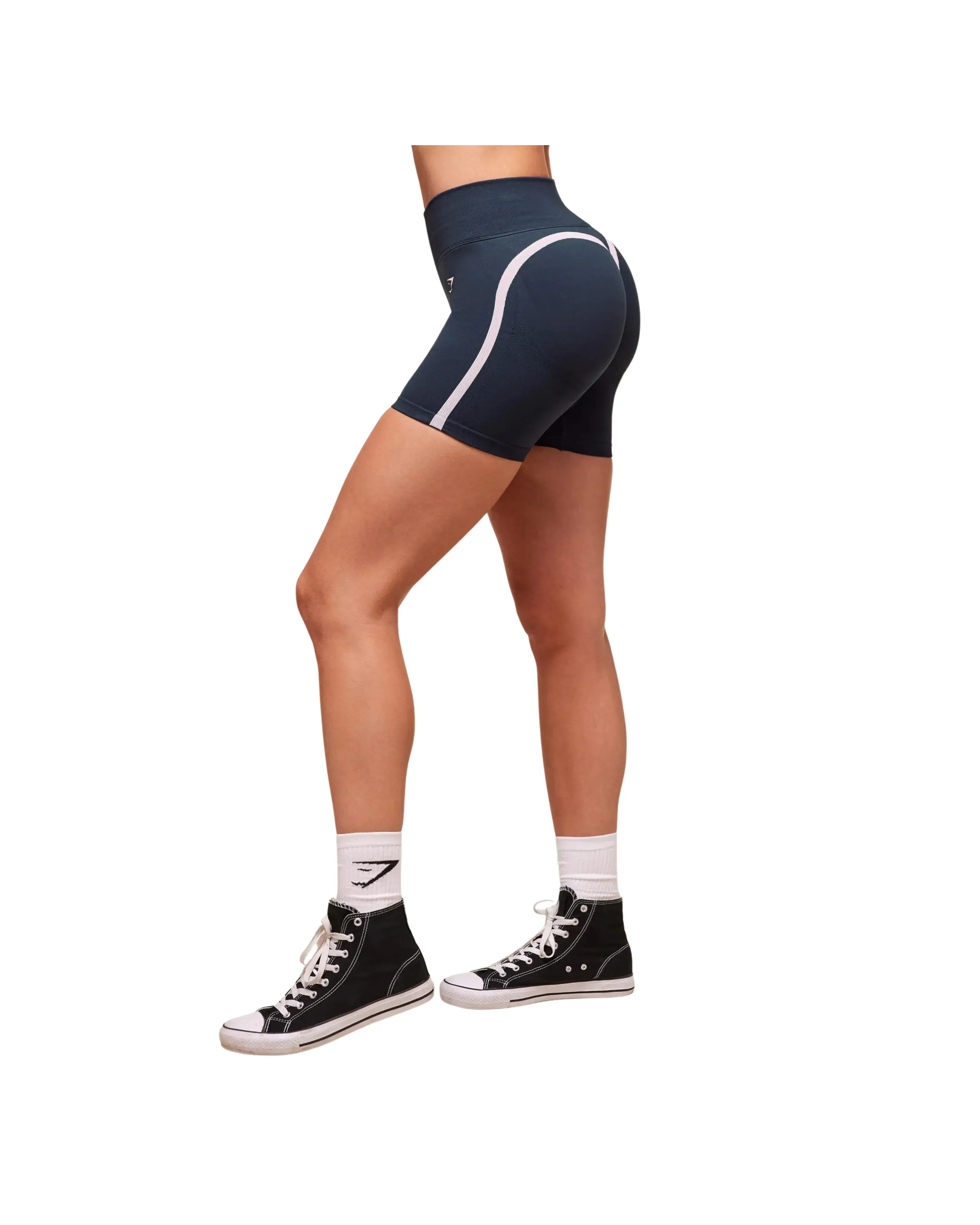 Gymshark Lift Varsity Seamless Short Heavy Blue