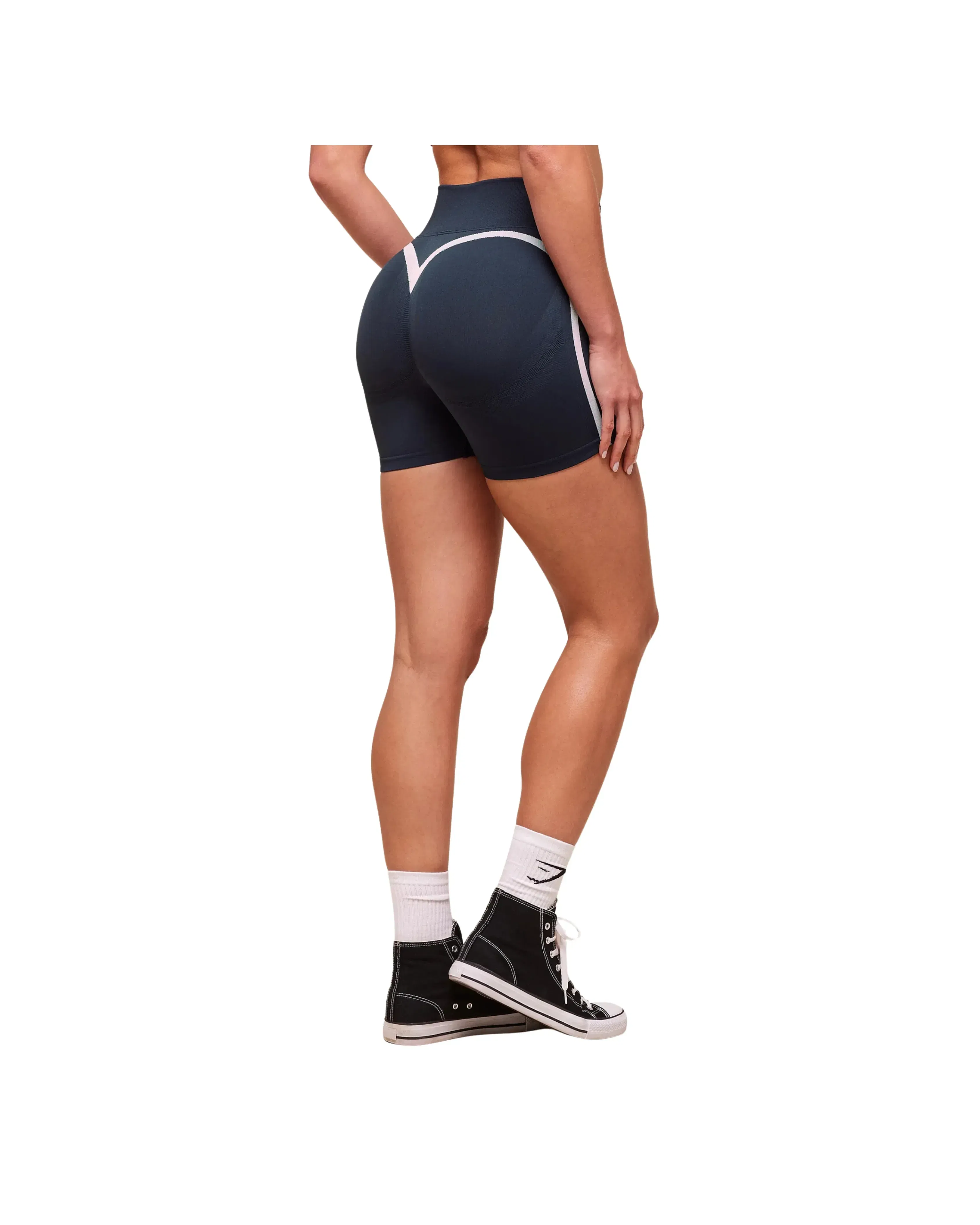Gymshark Lift Varsity Seamless Short Heavy Blue