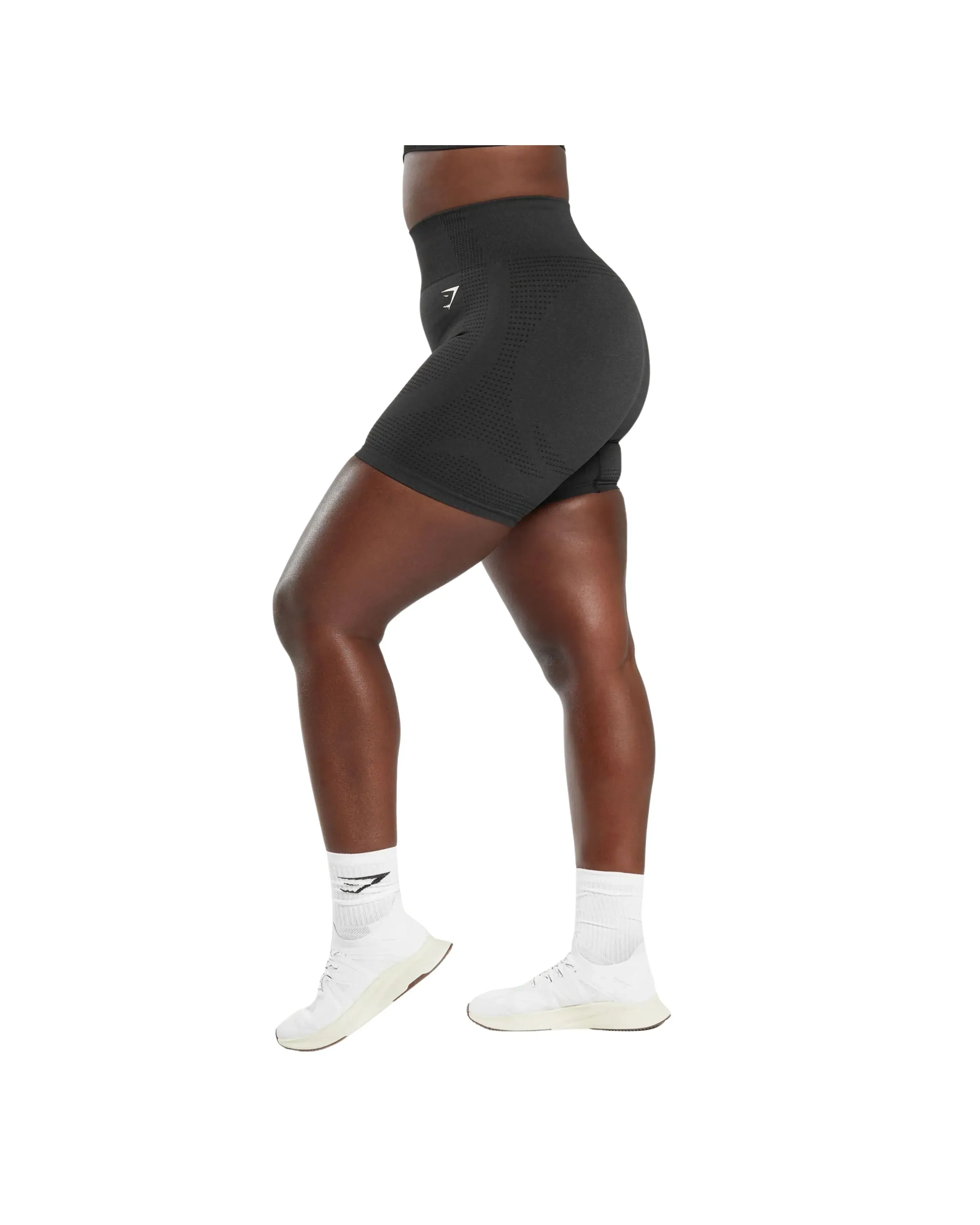 Gymshasrk Vital Shorts compression fit Black Marl
