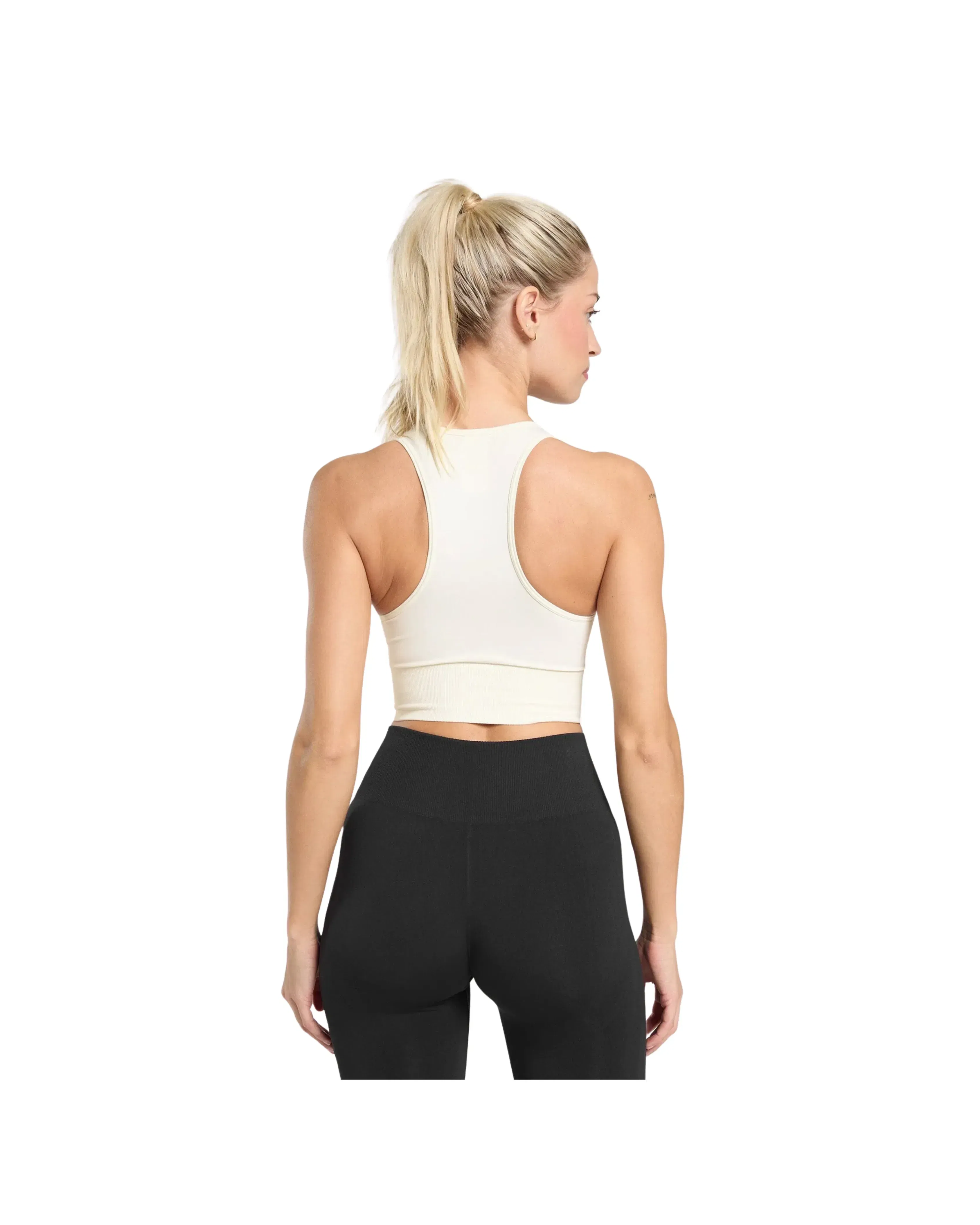 Gymshark Everyday Seamless Crop Tank Soft White
