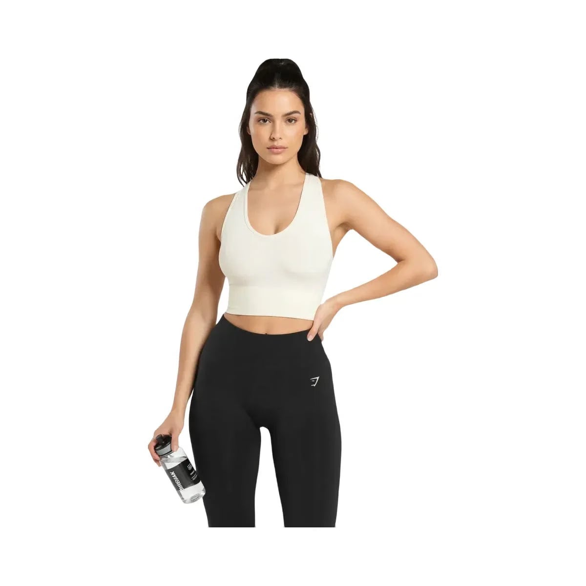 Gymshark Everyday Seamless Crop Tank Soft White