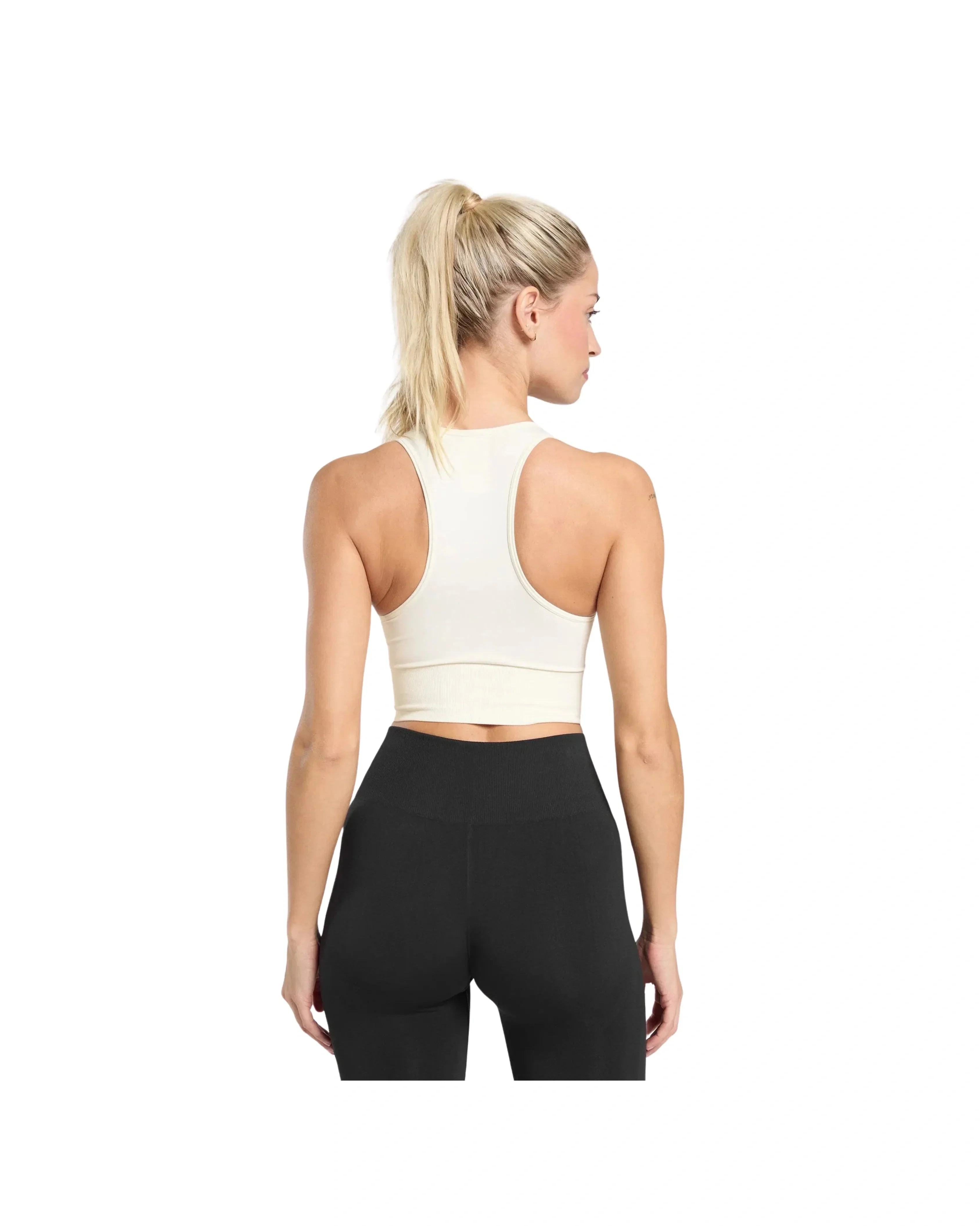 Gymshark Everyday Seamless Crop Tank Soft White