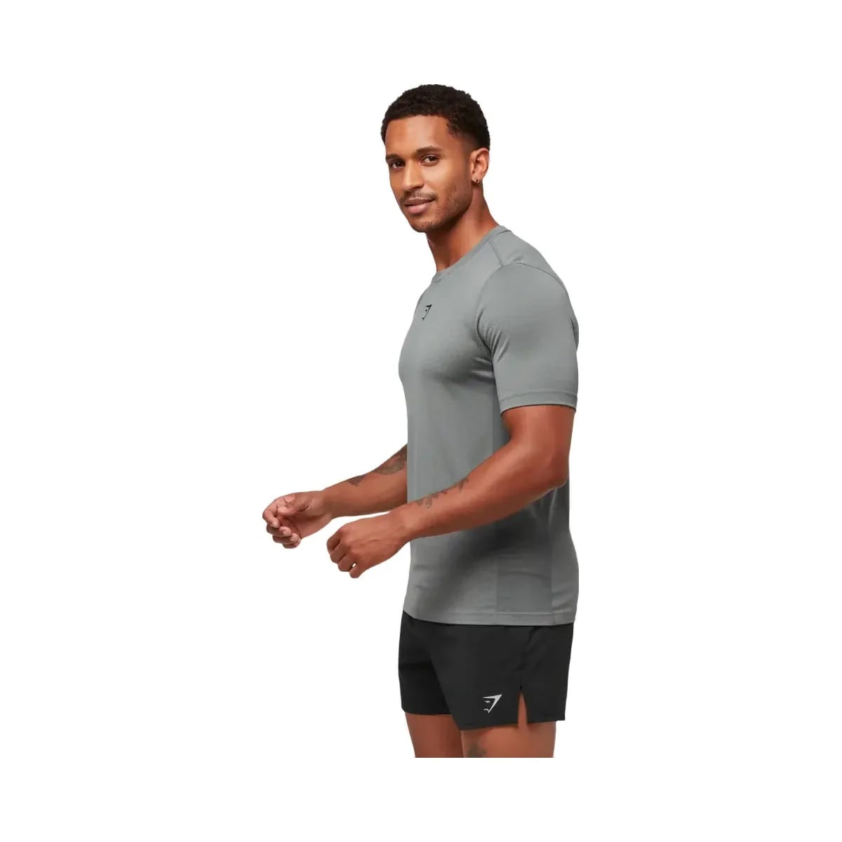 Gymshark Lightweight Seamless T-Shirt Light Grey
