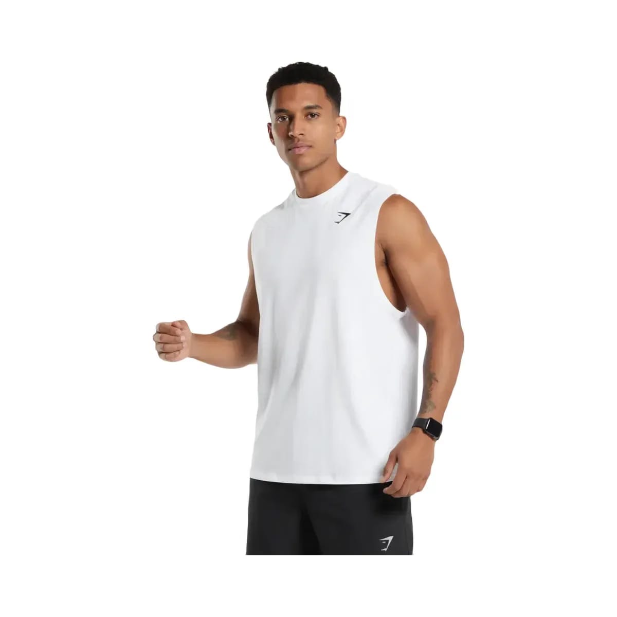 Gymshark Oversized Performance Tank White