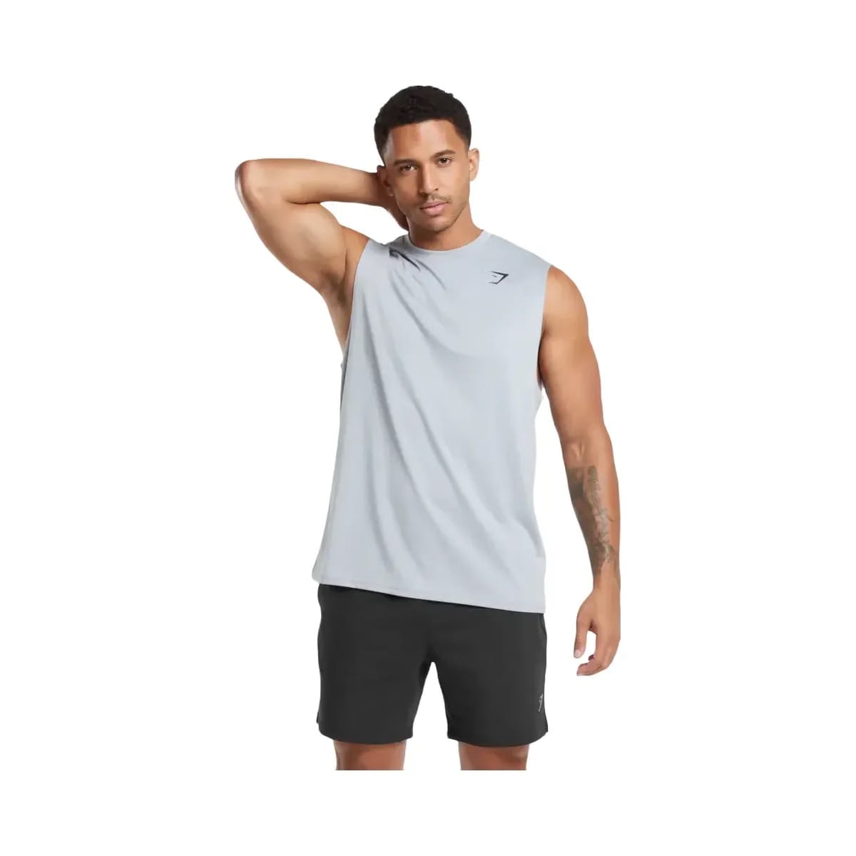 Gymshark Oversized Performance Tank Metal Purple