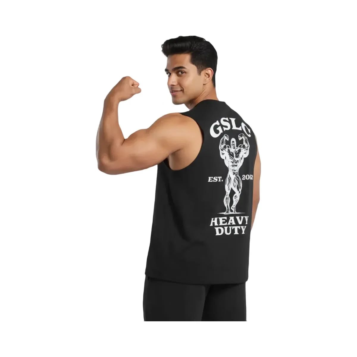 Gymshark Heavy Duty Tank Oversized Fit Black