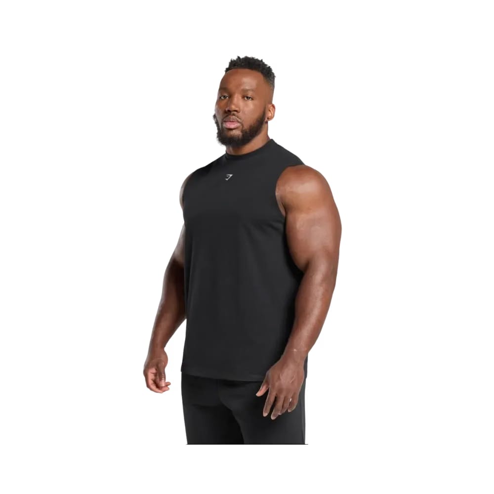 Gymshark Heavy Duty Tank Oversized Fit Black