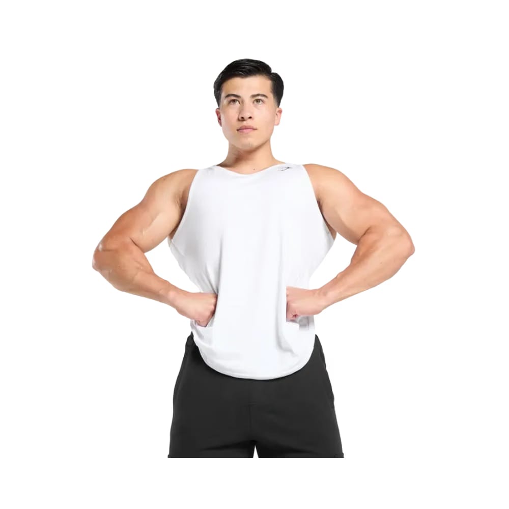 Gymshark Critical Tank Slim Fit White