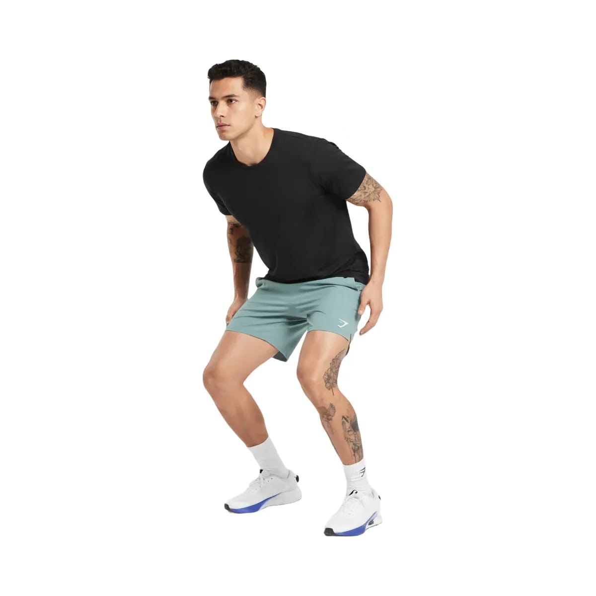 Gymshark Arrival 7" Shorts Celeste Blue