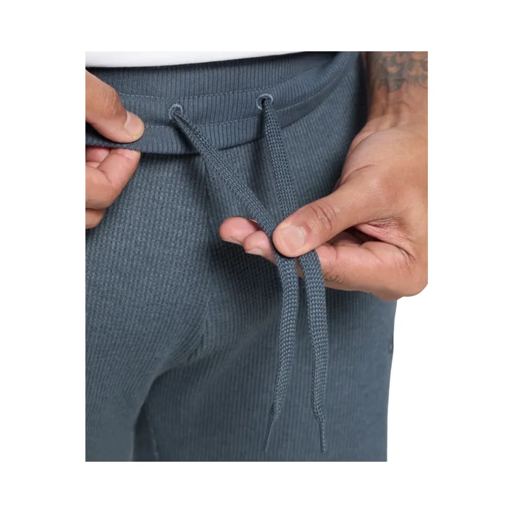 Gymshark Waffle Shorts Oversized Fit Titanium Blue