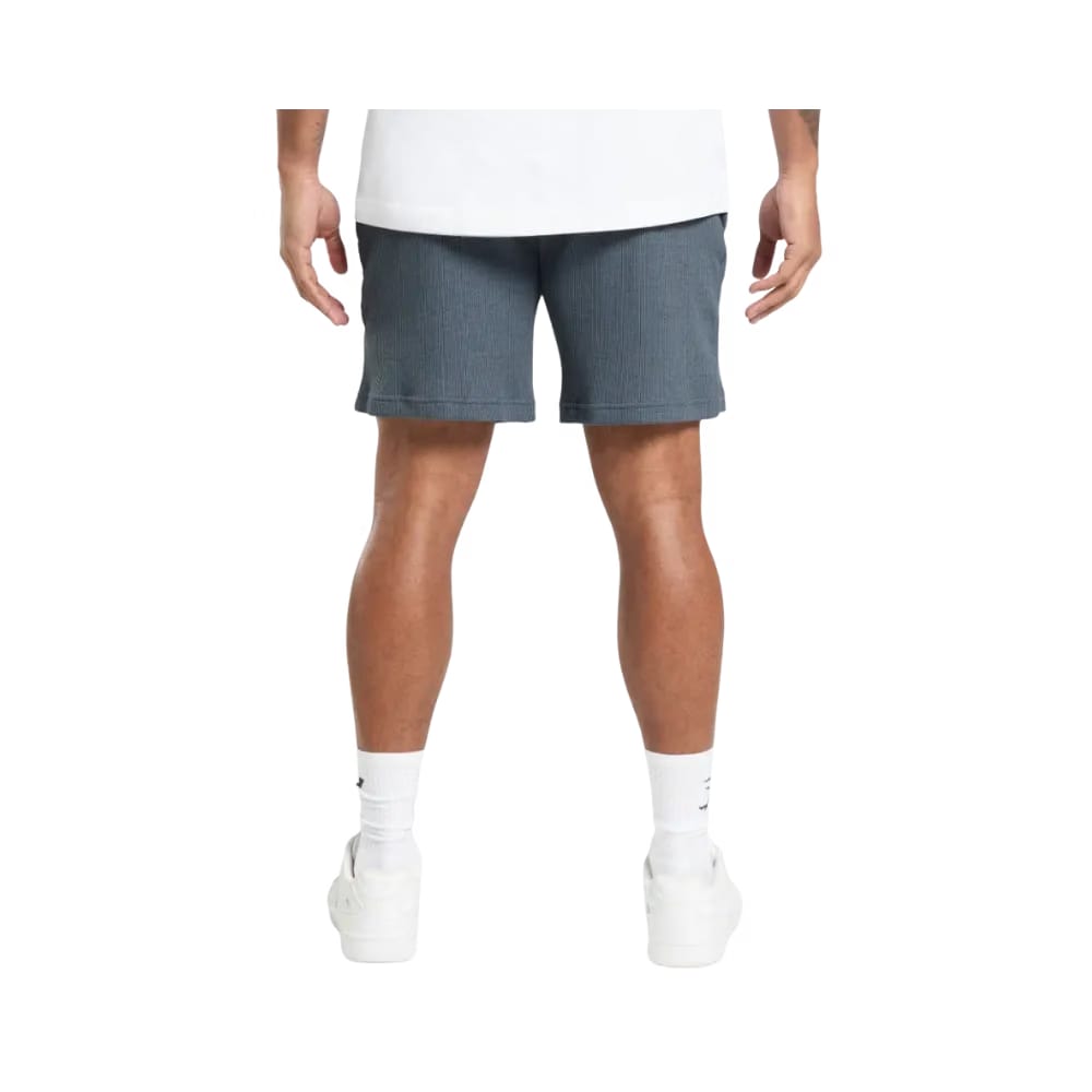 Gymshark Waffle Shorts Oversized Fit Titanium Blue