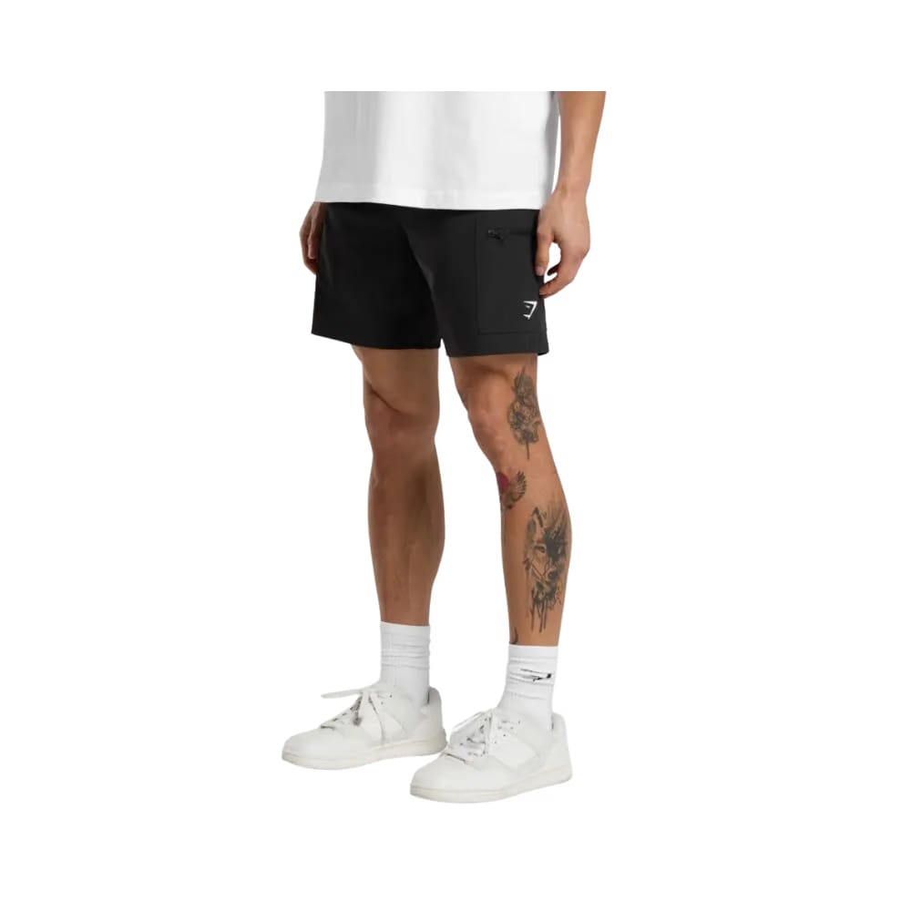Gymshark Rest Day 6" Cargo Shorts Slim Fit Black