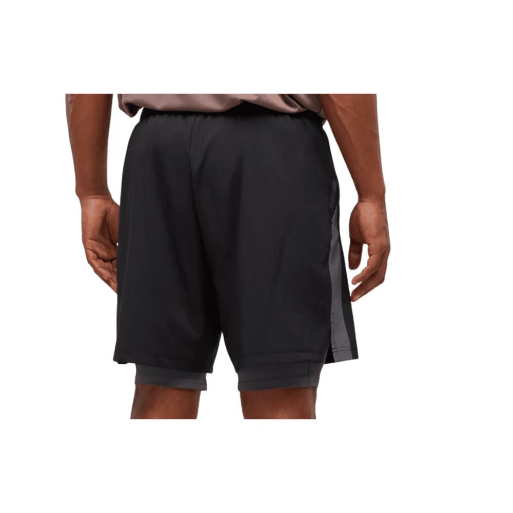 Gymshark Sport 7" 2 in 1 Shorts Black/Dark Grey