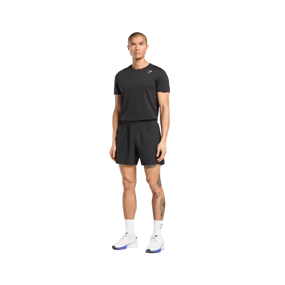 Gymshark Hybrid 6" Shorts Slim Fit Black