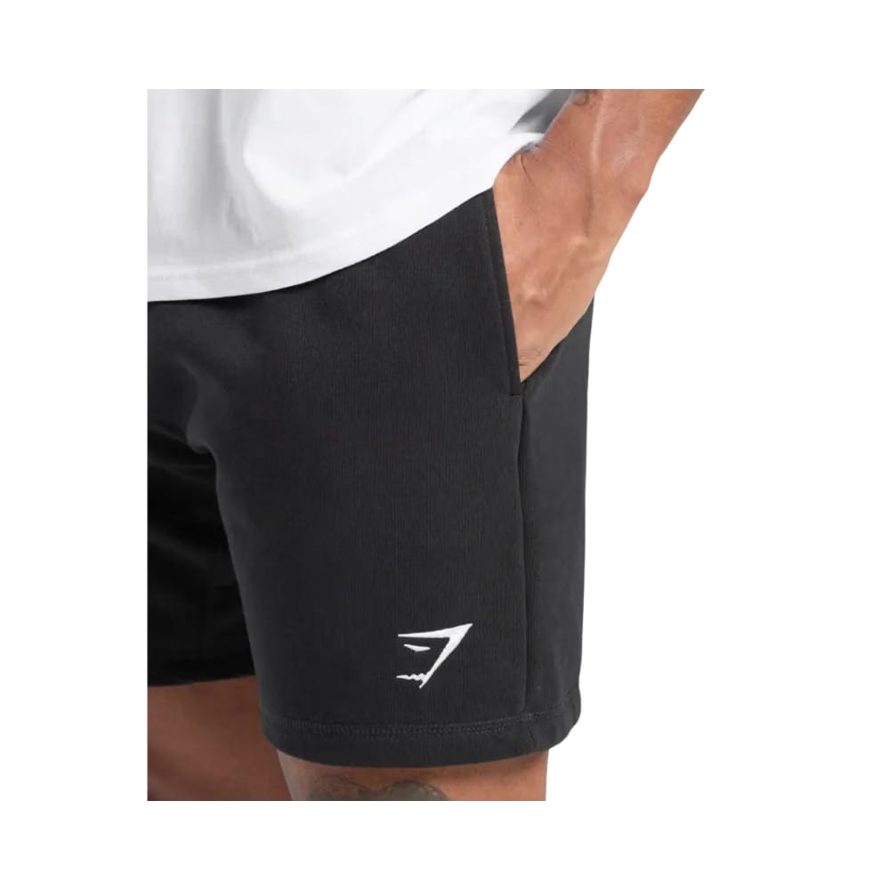 Gymshark Crest 7" Shorts Slim Fit Black