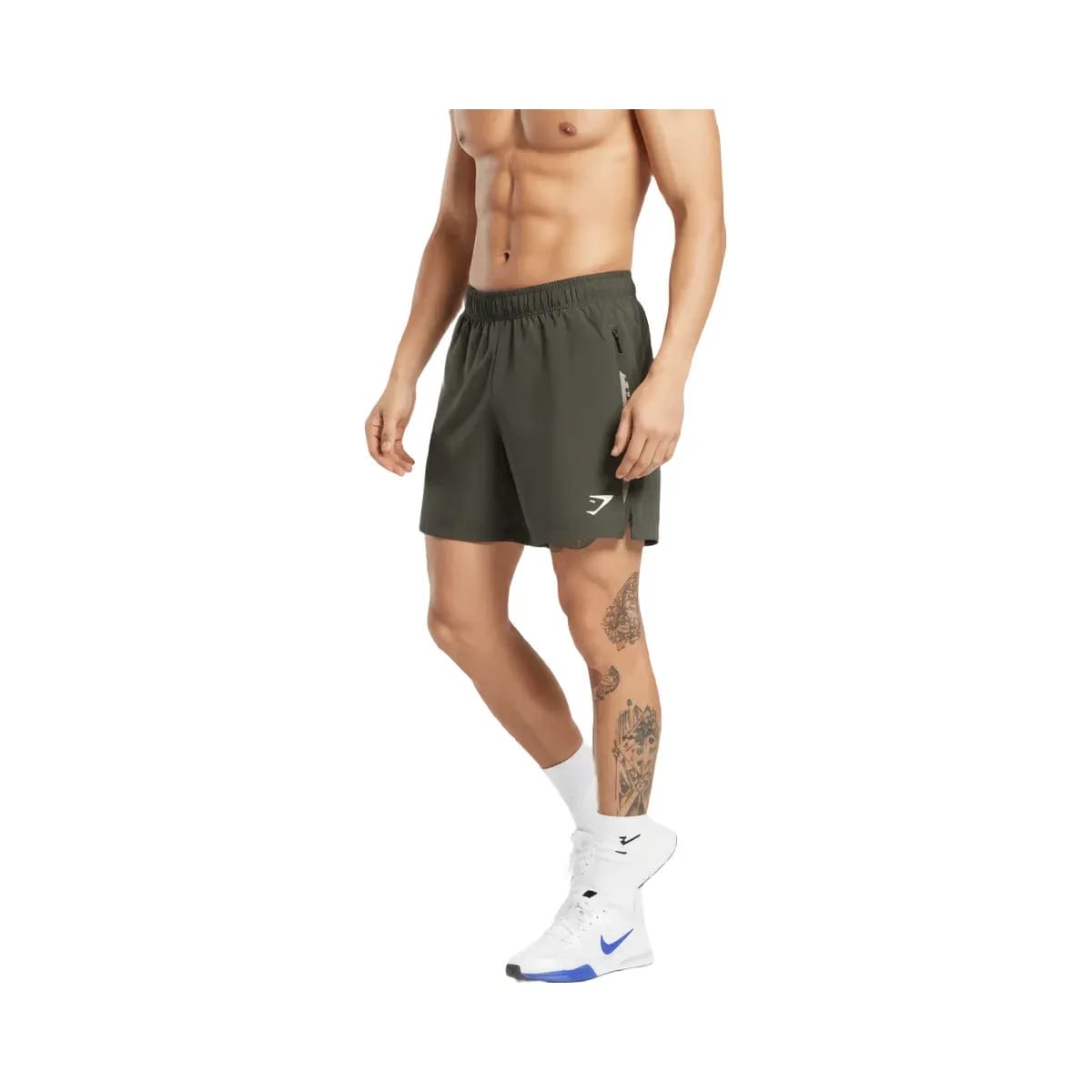 Gymshark Sport 7" Short Strength Green/Utility Green