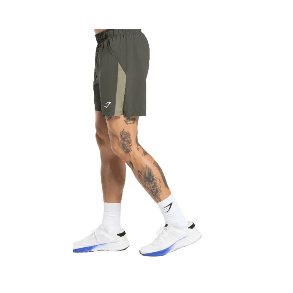 Gymshark Sport 7" Short Strength Green/Utility Green