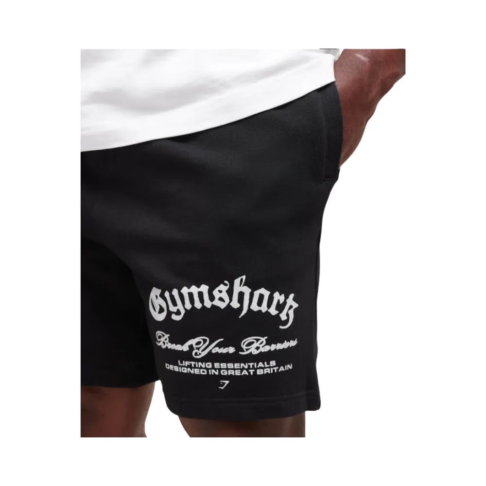Gymshark Break Your Barriers Shorts Oversized Black