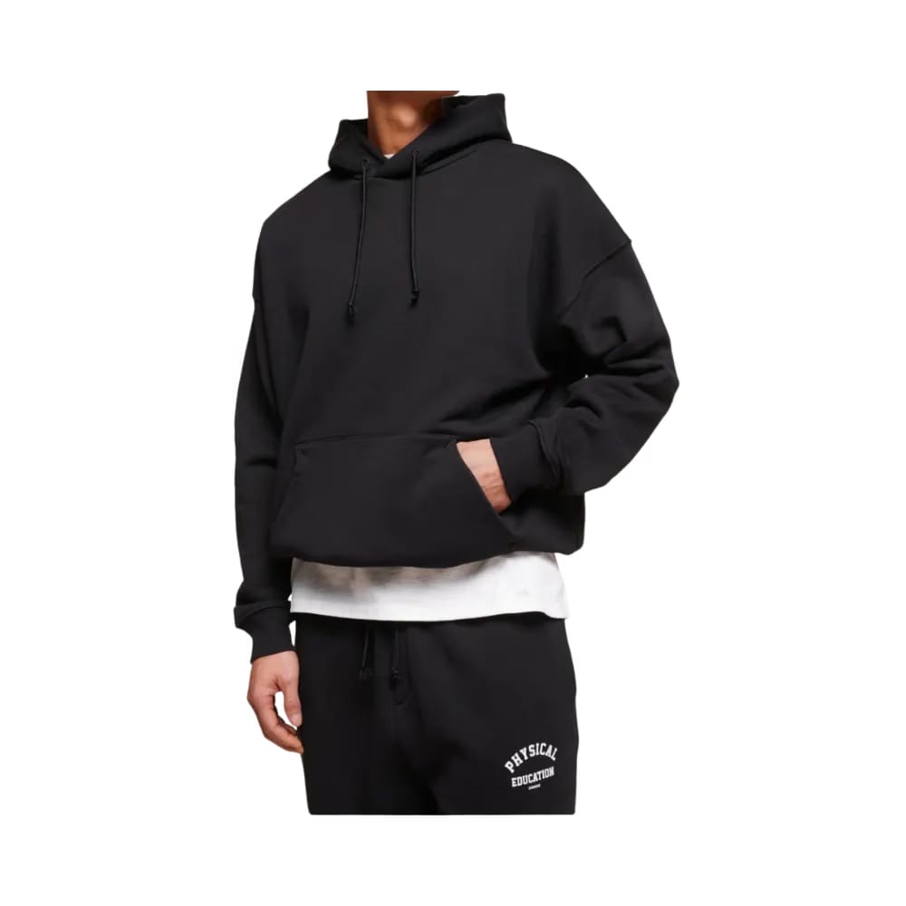 Gymshark Phys Ed Hoodie Oversized Fit Black
