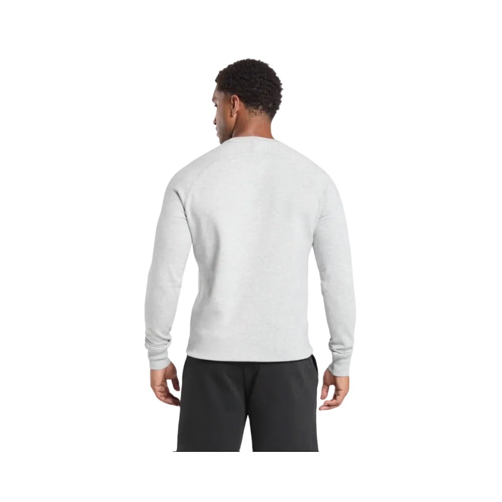 Gymshark Crest Sweatshirt Slim Fit Light Grey Marl