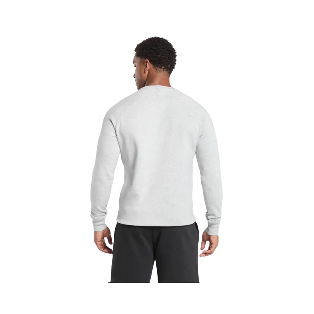 Gymshark Crest Sweatshirt Slim Fit Light Grey Marl