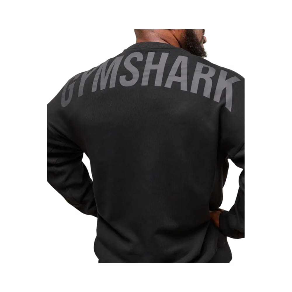 Gymshark Power Crew Oversized Fit Black