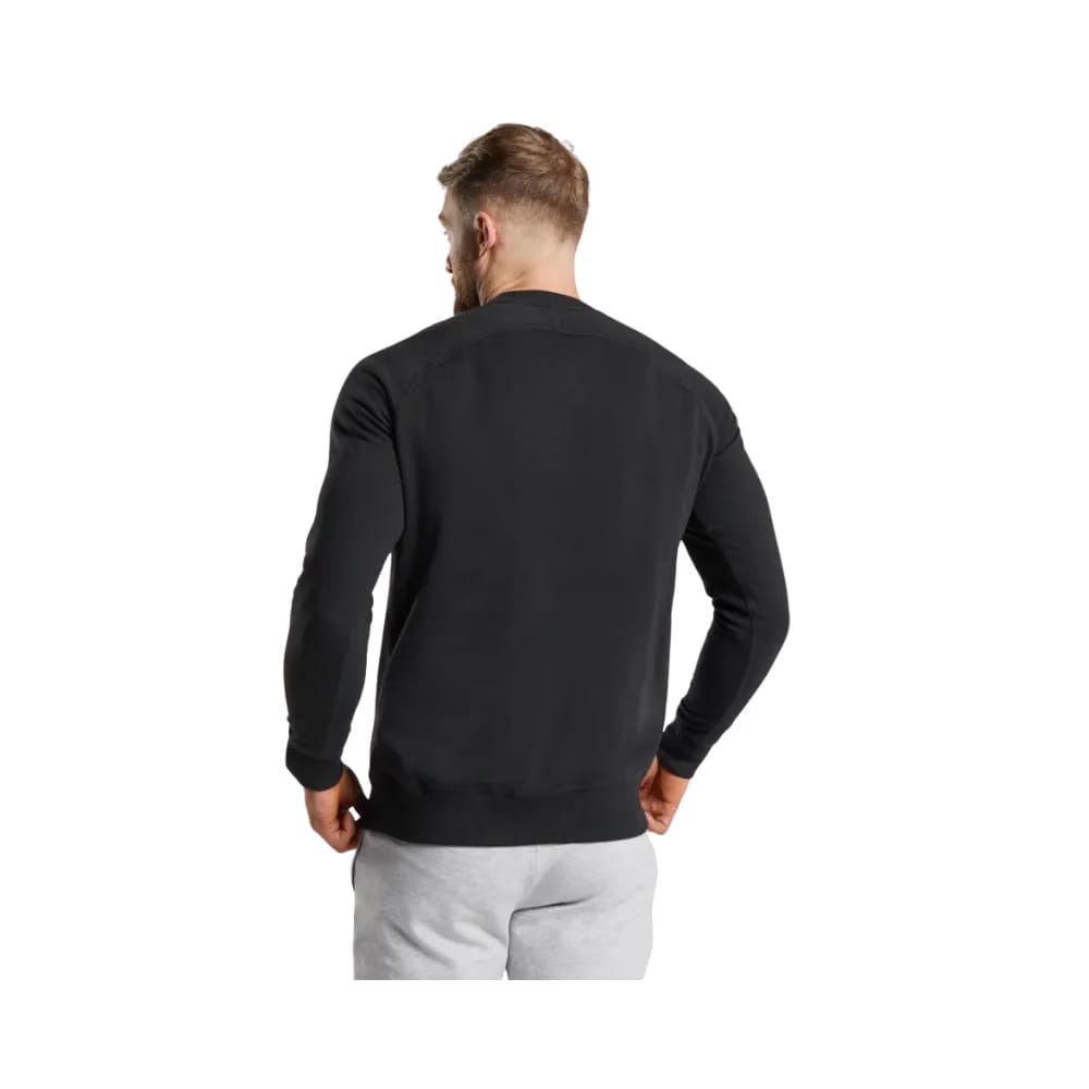 Gymshark Crest Sweatshirt Slim Fit Black